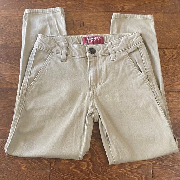 Arizona Jean Company Other - ARIZONA JEAN COMPANY Khaki Boys Jeans Adjustable Waist Sz 8